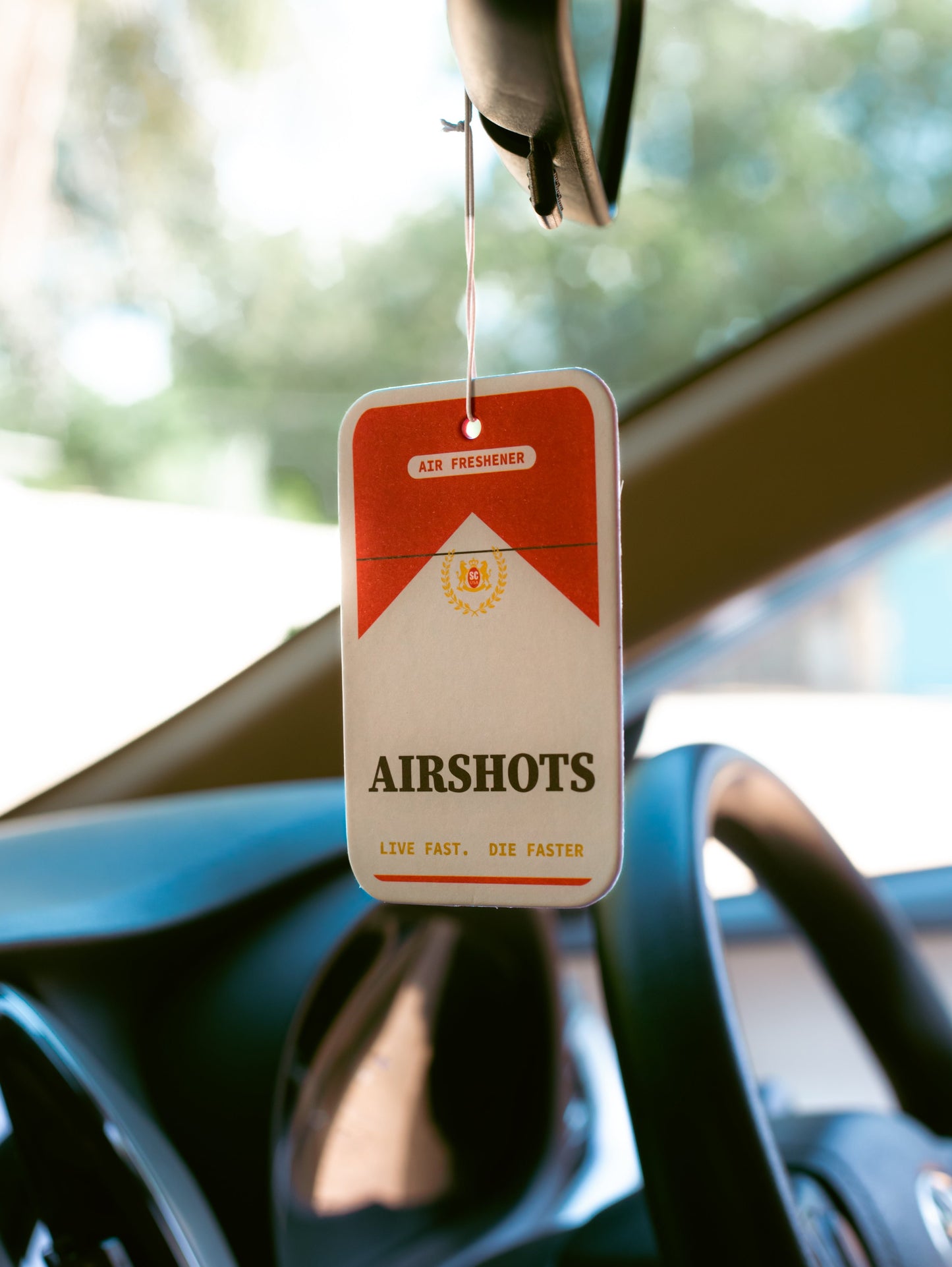 Cigarette Pack Car Perfume