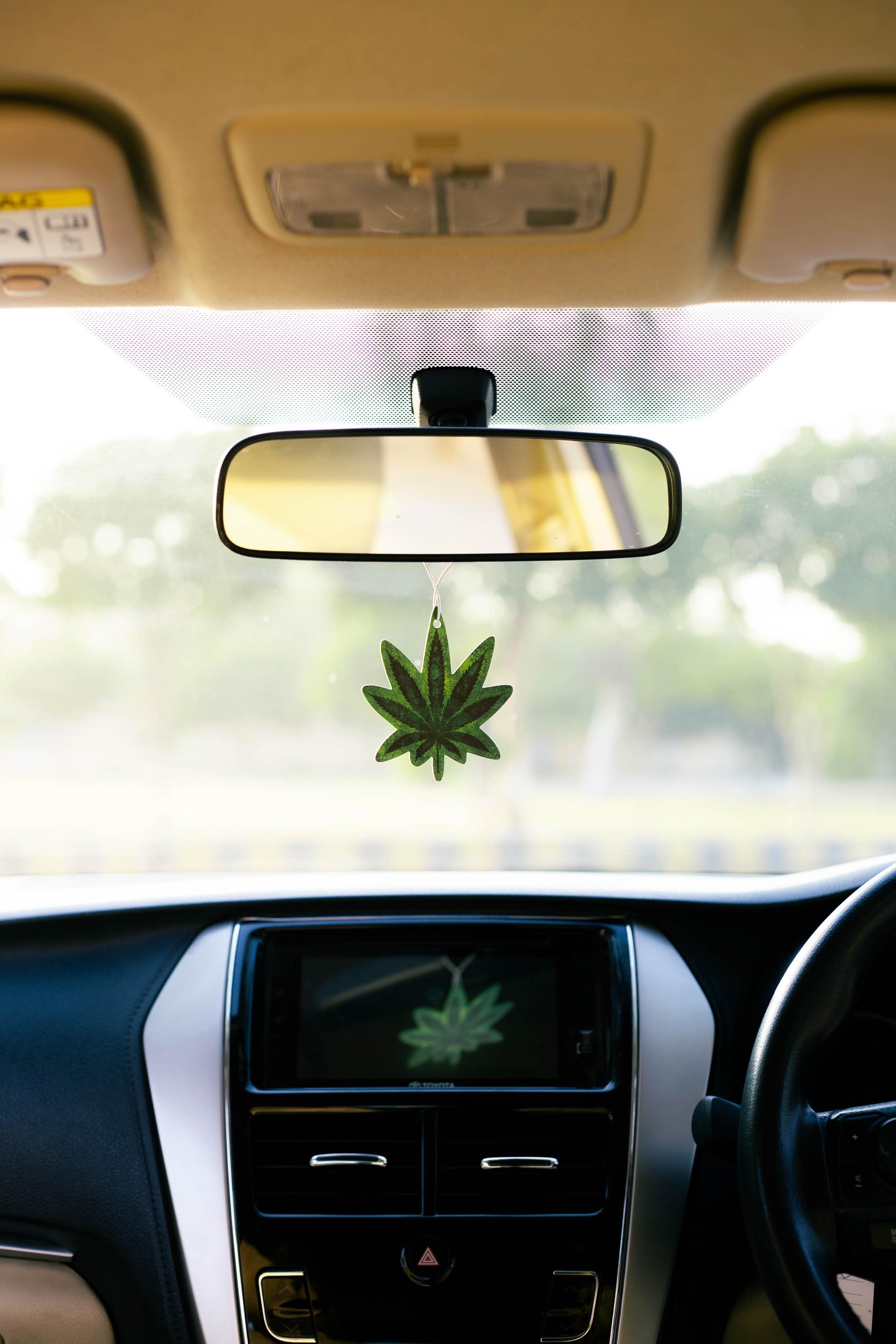 Weed Leaf Car Perfume
